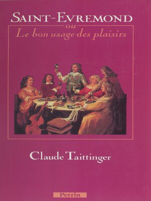 cover image of Saint-Évremond ou le Bon Usage des plaisirs